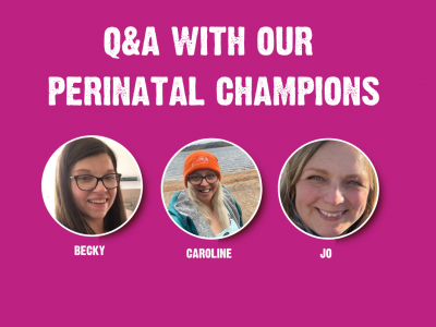 Meet our TALKWORKS Perinatal Champions