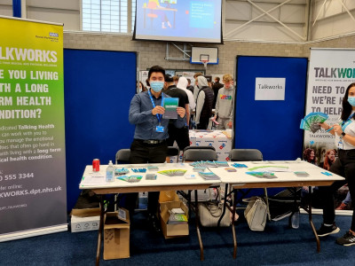 TALKWORKS attend Exeter College Re-Freshers Fair